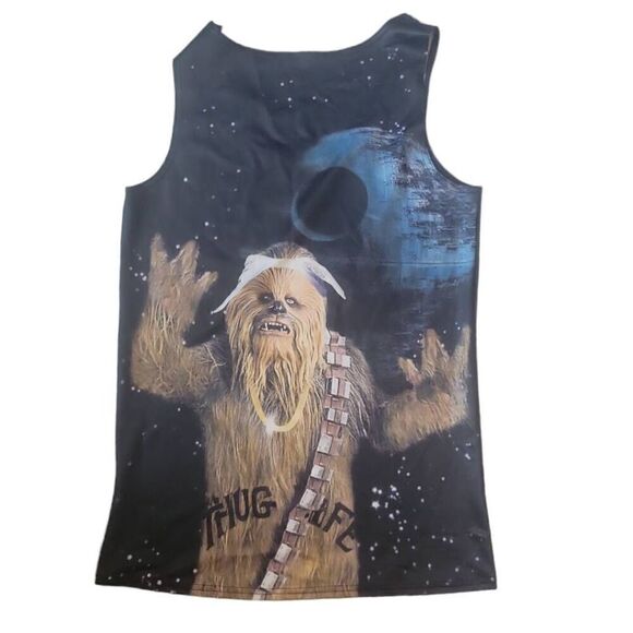 Star Wars Chewbacca "Thug Life" Tank Top Size Large - Picture 3 of 5